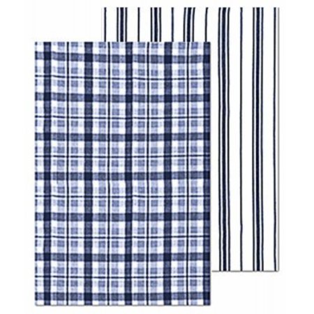 MUKITCHEN 2PK 28 BLU Farm Towels 6670-1955